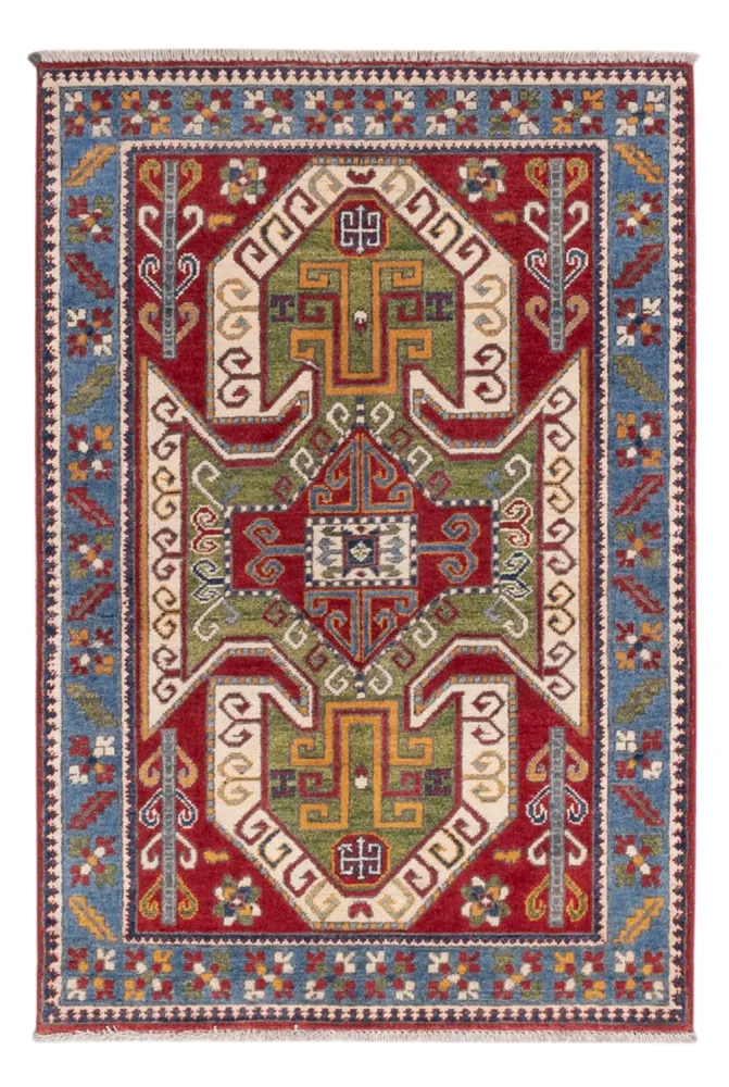 Ziegler Teppe - Kazak - 146 x 100 cm - flerfarget