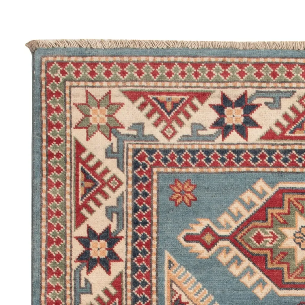 Ziegler Teppe - Kazak - 146 x 96 cm - lyseblå