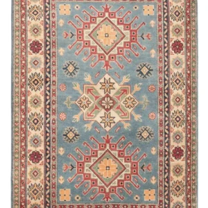 Ziegler Teppe - Kazak - 147 x 98 cm - lyseblå