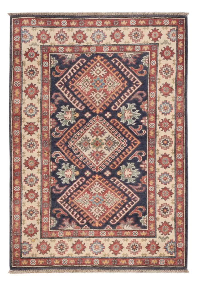Ziegler Teppe - Kazak - 147 x 99 cm - mørkeblå