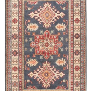 Ziegler Teppe - Kazak - 148 x 97 cm - mørkeblå