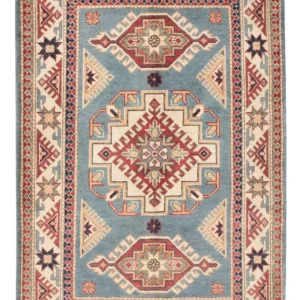 Ziegler Teppe - Kazak - 149 x 97 cm - lyseblå
