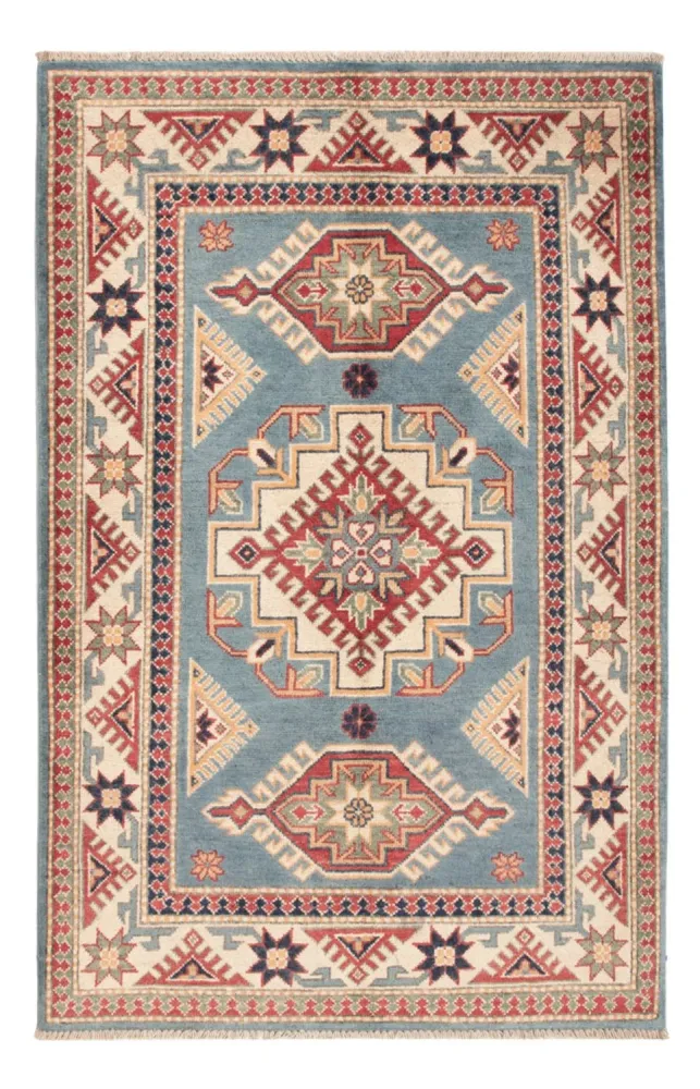 Ziegler Teppe - Kazak - 149 x 97 cm - lyseblå