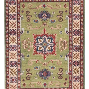 Ziegler Teppe - Kazak - 150 x 101 cm - grønn