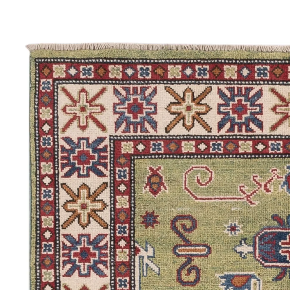 Ziegler Teppe - Kazak - 150 x 101 cm - grønn