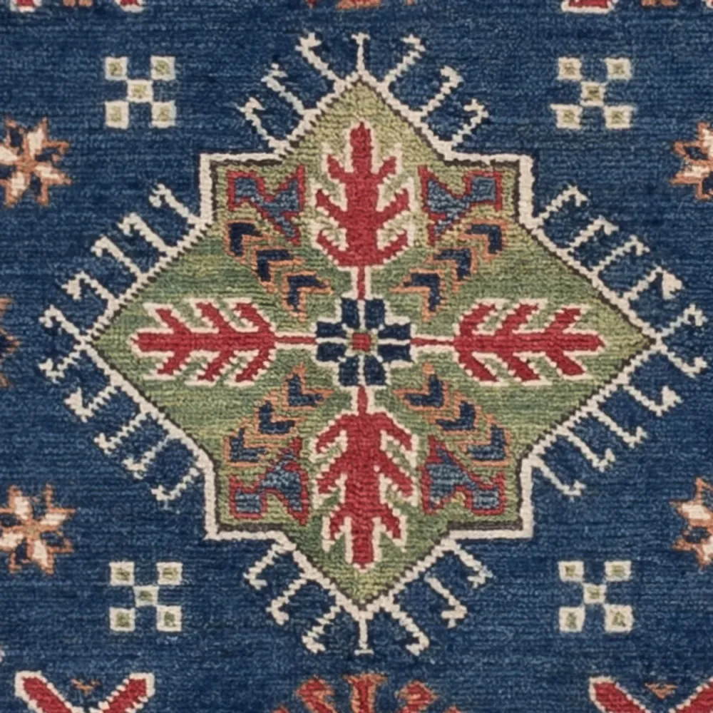 Ziegler Teppe - Kazak - 152 x 98 cm - blå