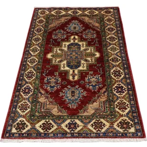 Ziegler Teppe - Kazak - 155 x 102 cm - mørk rød