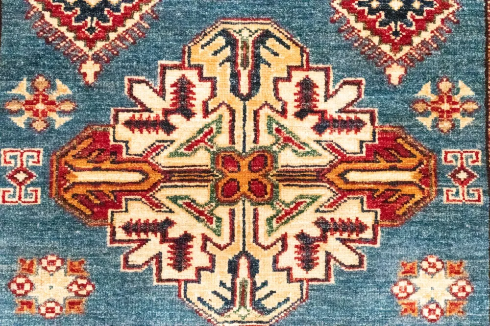 Ziegler Teppe - Kazak - 157 x 102 cm - blå