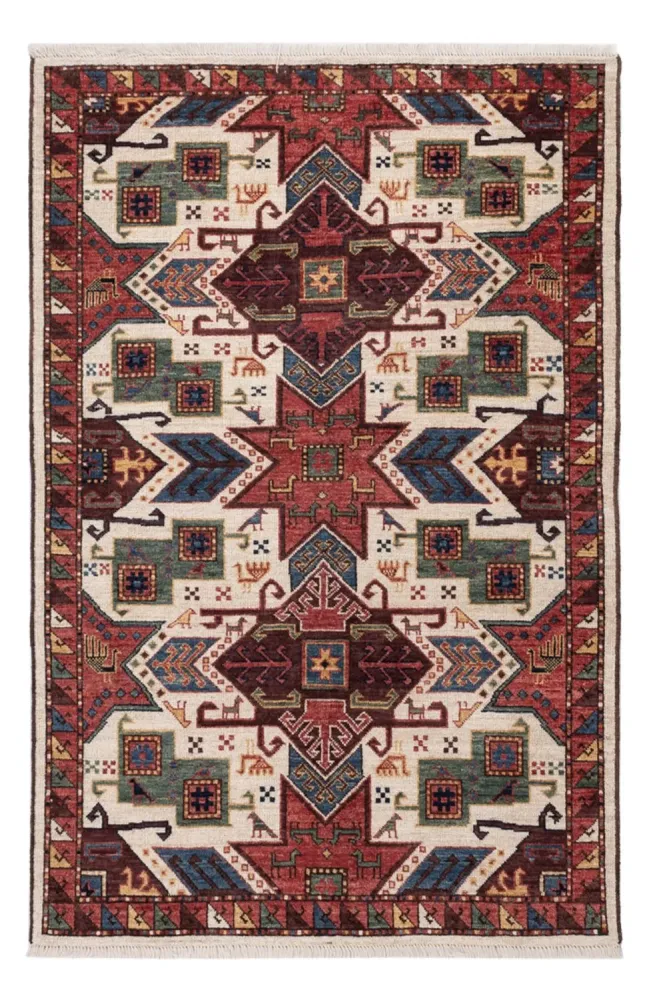 Ziegler Teppe - Kazak - 167 x 109 cm - flerfarget