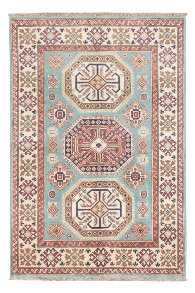 Ziegler Teppe - Kazak - 178 x 120 cm - lyseblå