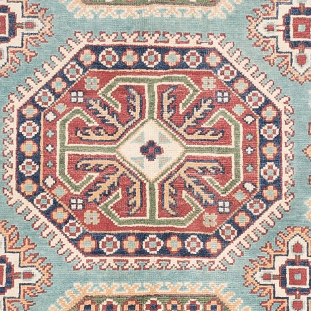 Ziegler Teppe - Kazak - 178 x 120 cm - lyseblå