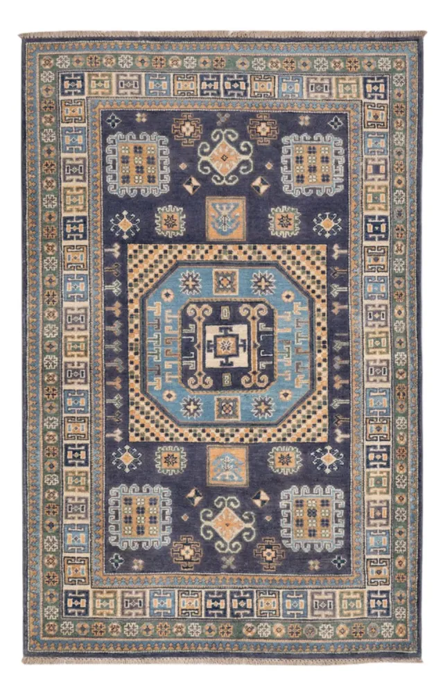 Ziegler Teppe - Kazak - 180 x 117 cm - mørkeblå
