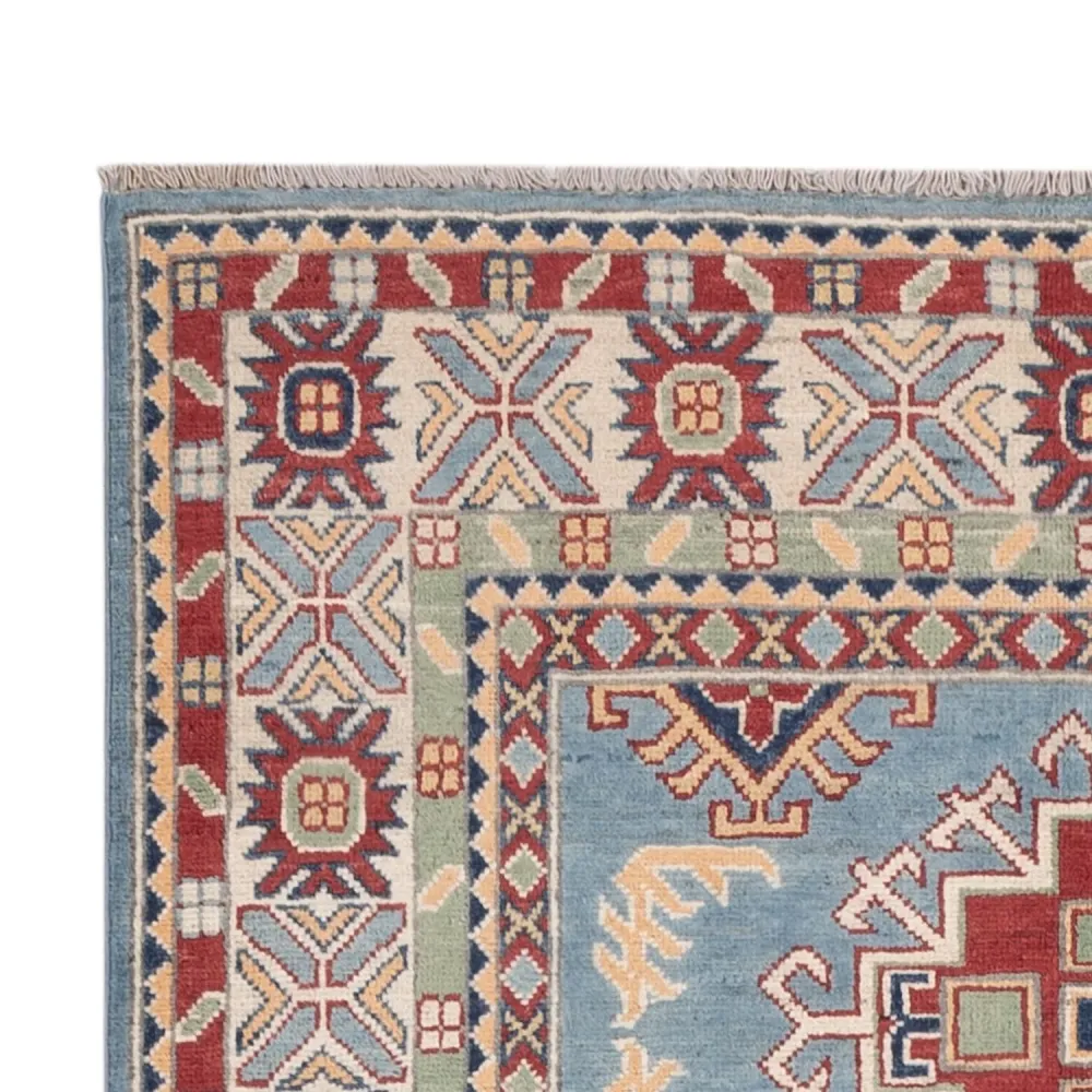 Ziegler Teppe - Kazak - 180 x 120 cm - lyseblå