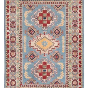 Ziegler Teppe - Kazak - 180 x 120 cm - lyseblå