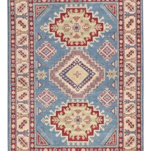 Ziegler Teppe - Kazak - 183 x 118 cm - lyseblå
