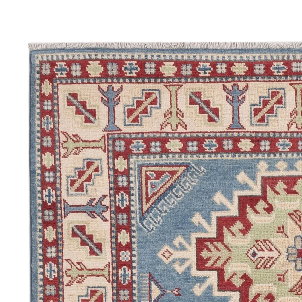 Ziegler Teppe - Kazak - 183 x 118 cm - lyseblå