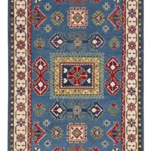 Ziegler Teppe - Kazak - 184 x 121 cm - blå