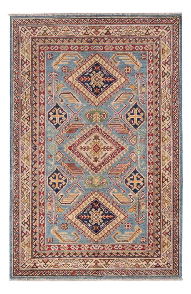 Ziegler Teppe - Kazak - 185 x 120 cm - lyseblå