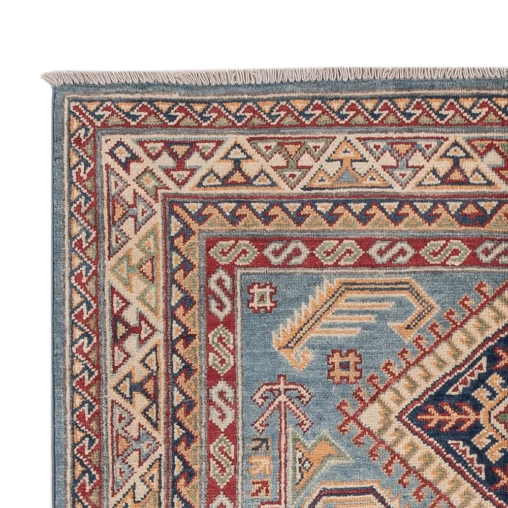 Ziegler Teppe - Kazak - 185 x 120 cm - lyseblå