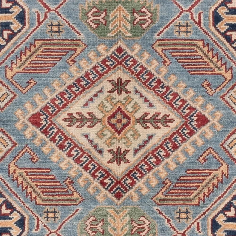 Ziegler Teppe - Kazak - 185 x 120 cm - lyseblå