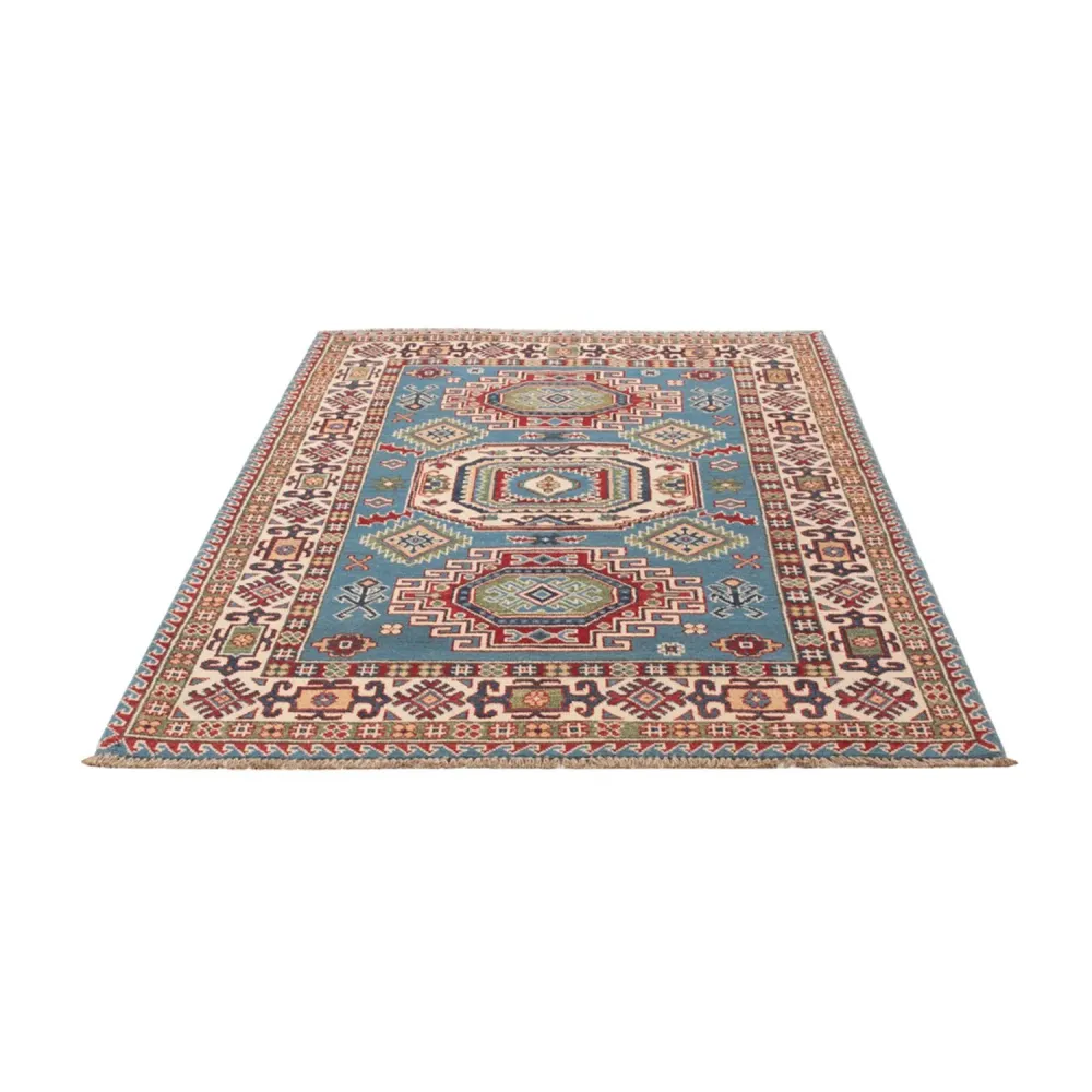 Ziegler Teppe - Kazak - 186 x 120 cm - lyseblå