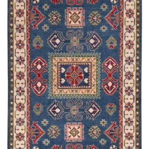 Ziegler Teppe - Kazak - 188 x 122 cm - blå