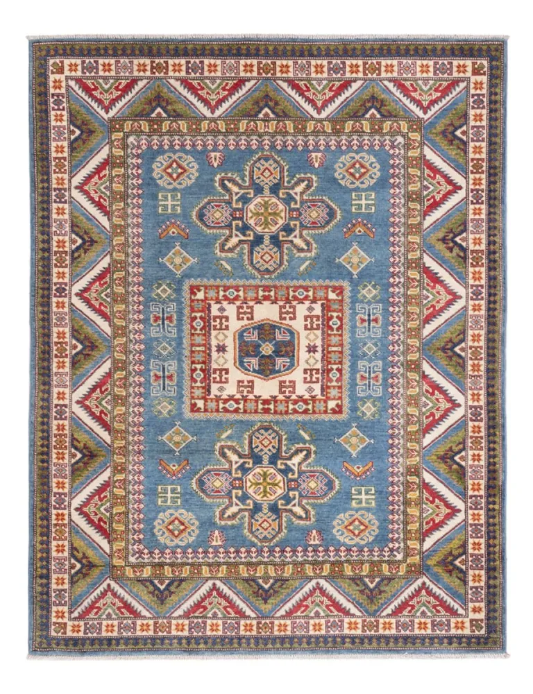 Ziegler Teppe - Kazak - 193 x 148 cm - blå