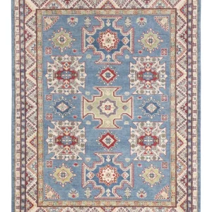 Ziegler Teppe - Kazak - 198 x 150 cm - blå