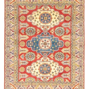 Ziegler Teppe - Kazak - 198 x 157 cm - mørk rød