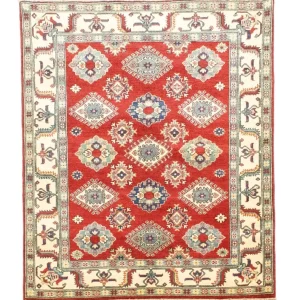 Ziegler Teppe - Kazak - 199 x 146 cm - mørk rød