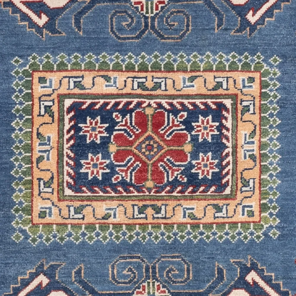 Ziegler Teppe - Kazak - 206 x 156 cm - blå