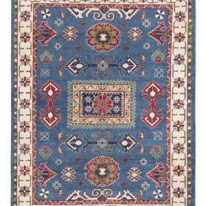 Ziegler Teppe - Kazak - 206 x 156 cm - blå