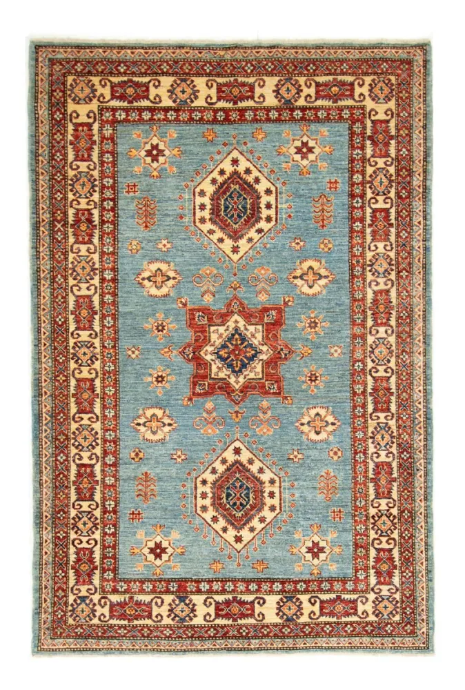 Ziegler Teppe - Kazak - 207 x 149 cm - turkis