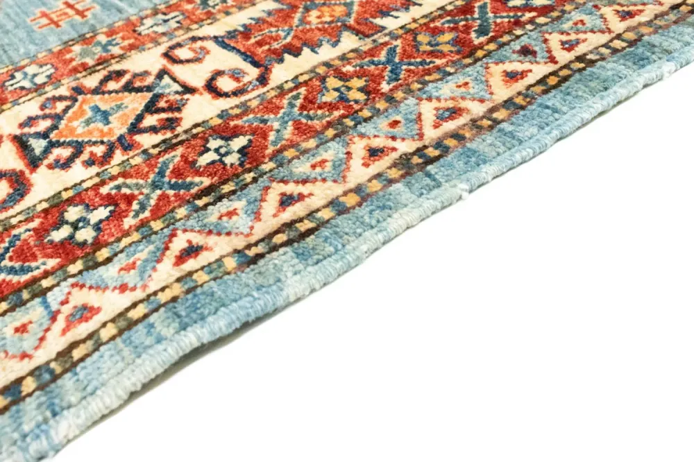 Ziegler Teppe - Kazak - 207 x 149 cm - turkis
