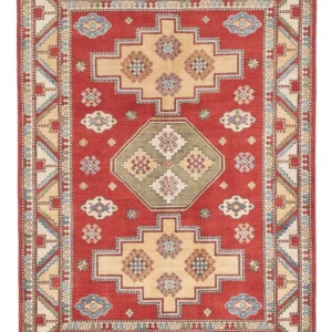 Ziegler Teppe - Kazak - 208 x 147 cm - rød