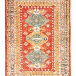 Ziegler Teppe - Kazak - 209 x 145 cm - flerfarget