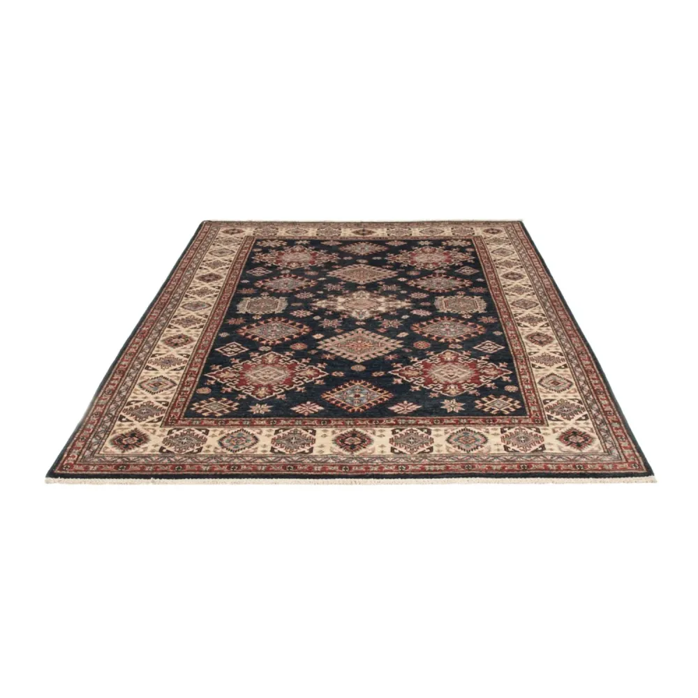 Ziegler Teppe - Kazak - 211 x 152 cm - mørkeblå
