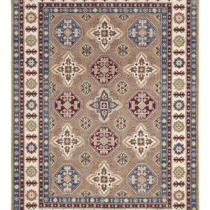 Ziegler Teppe - Kazak - 212 x 150 cm - mørk beige