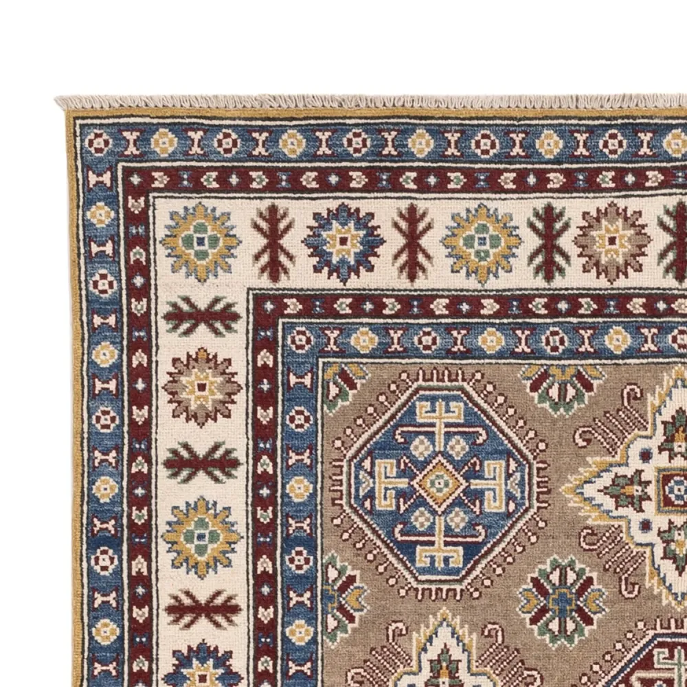 Ziegler Teppe - Kazak - 212 x 150 cm - mørk beige