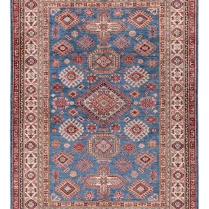 Ziegler Teppe - Kazak - 217 x 153 cm - mørkeblå
