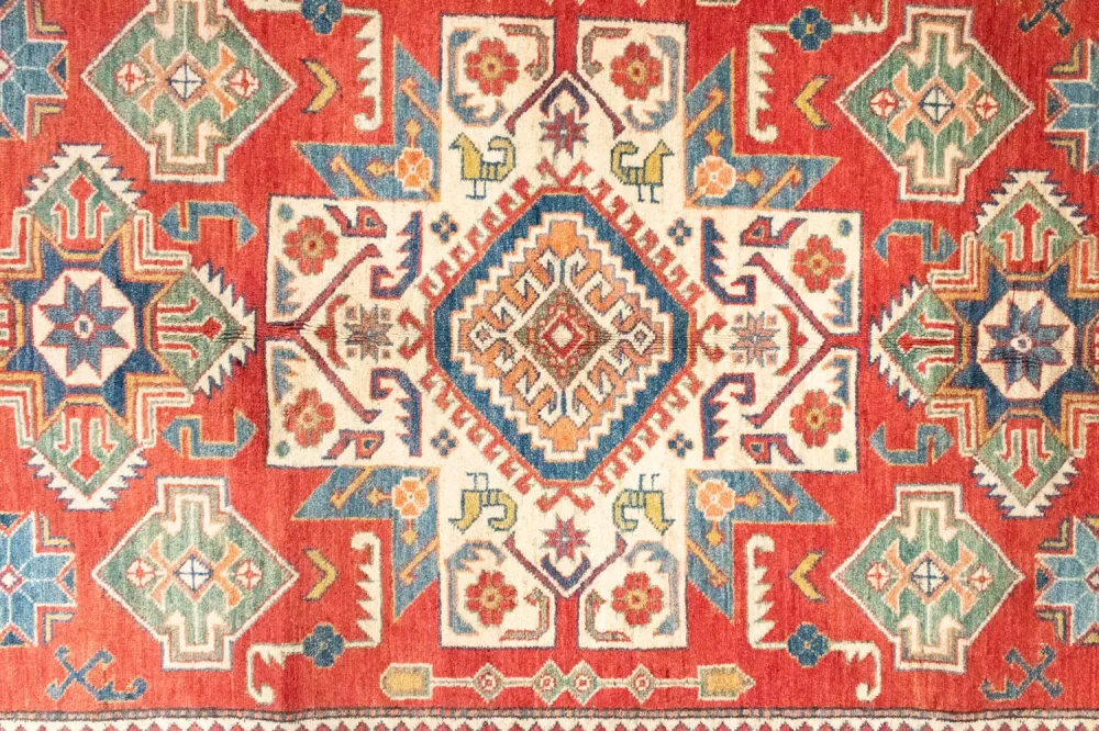 Ziegler Teppe - Kazak - 224 x 171 cm - oransje