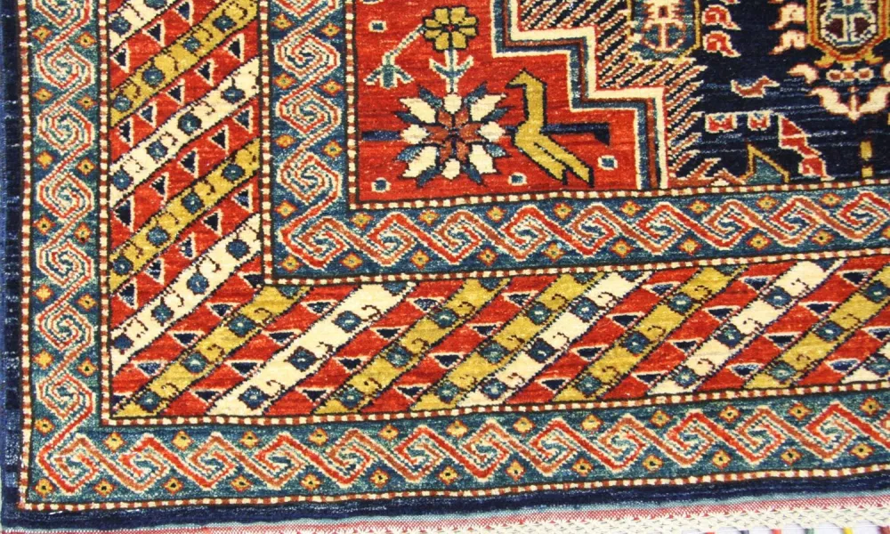 Ziegler Teppe - Kazak - 230 x 169 cm - blå