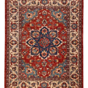 Ziegler Teppe - Kazak - 238 x 185 cm - rød