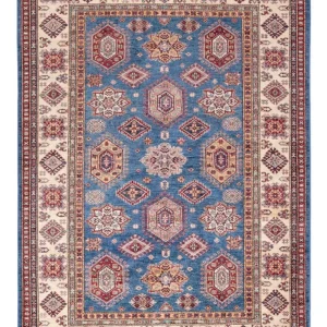 Ziegler Teppe - Kazak - 239 x 167 cm - blå