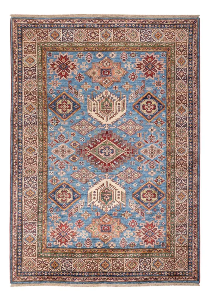 Ziegler Teppe - Kazak - 241 x 173 cm - lyseblå
