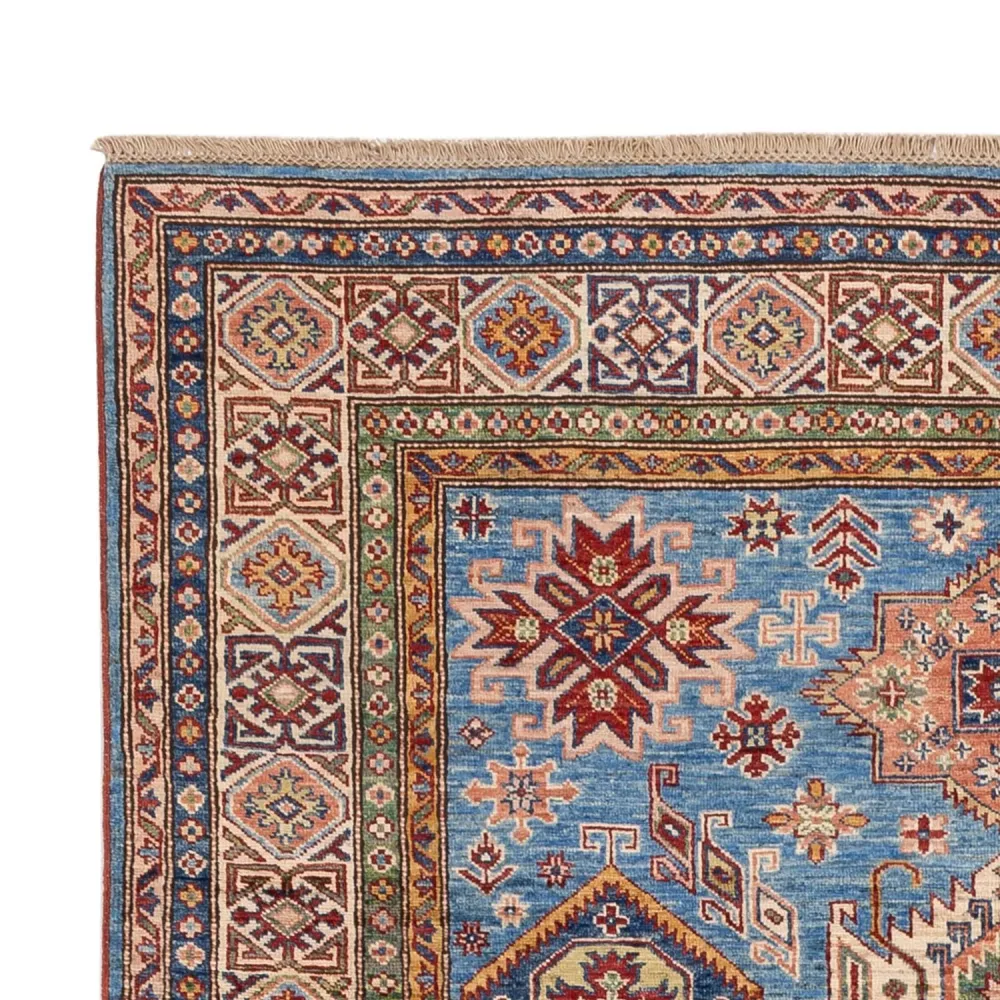 Ziegler Teppe - Kazak - 241 x 173 cm - lyseblå
