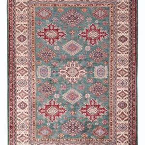 Ziegler Teppe - Kazak - 241 x 176 cm - grønn