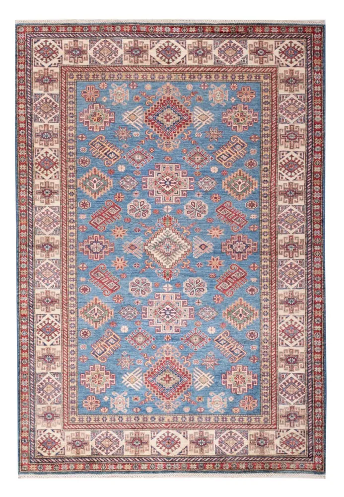 Ziegler Teppe - Kazak - 243 x 170 cm - lyseblå