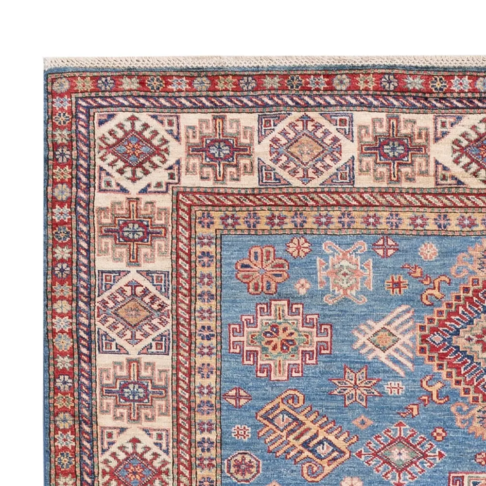 Ziegler Teppe - Kazak - 243 x 170 cm - lyseblå