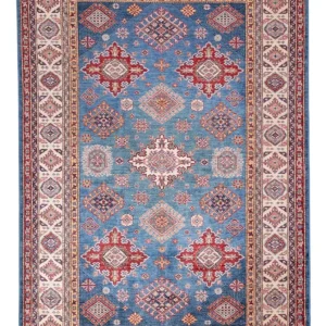 Ziegler Teppe - Kazak - 245 x 168 cm - blå